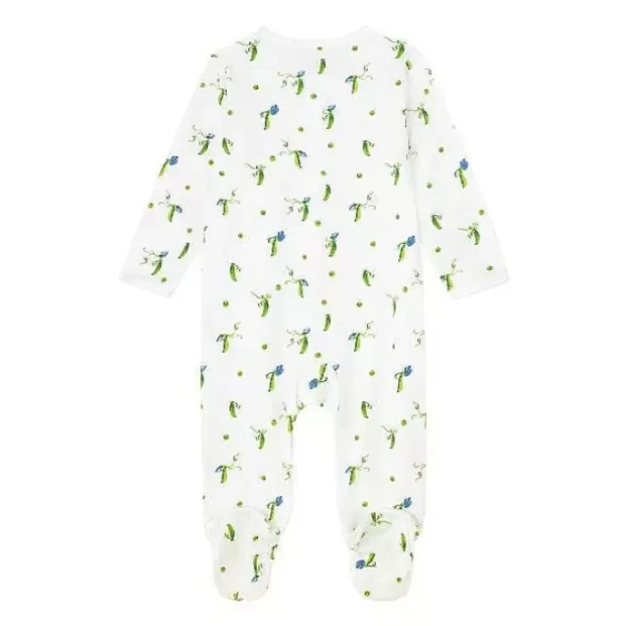 Baby Cath Kidston Baby Clothing*Baby Peas Sleepsuit (0-24 Months)