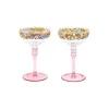 Cath Kidston Cooking & Dining*Care Bears Iconic Set Of 2 Coupe Glasses