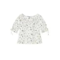 Cath Kidston Tops*Celestial Frill Collar Blouse