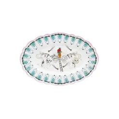 Cath Kidston Cooking & Dining*Celestial Oval Scallop Serving Platter
