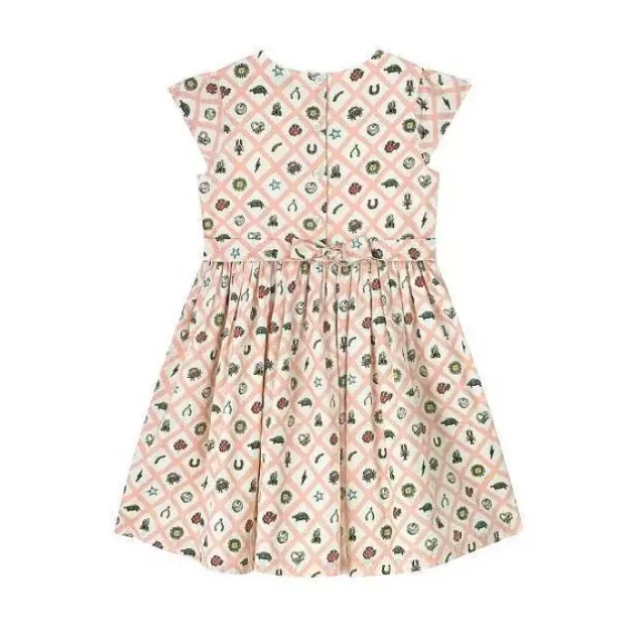 Kids Cath Kidston Kidswear*Charms Tie Back Dress (1-10 Years)