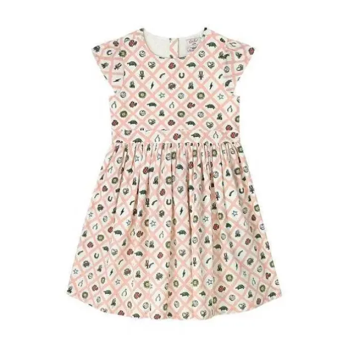 Kids Cath Kidston Kidswear*Charms Tie Back Dress (1-10 Years)