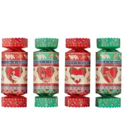 Cath Kidston Home Fragrance & Toiletries*Christmas Legends Set Of 4 Christmas Crackers