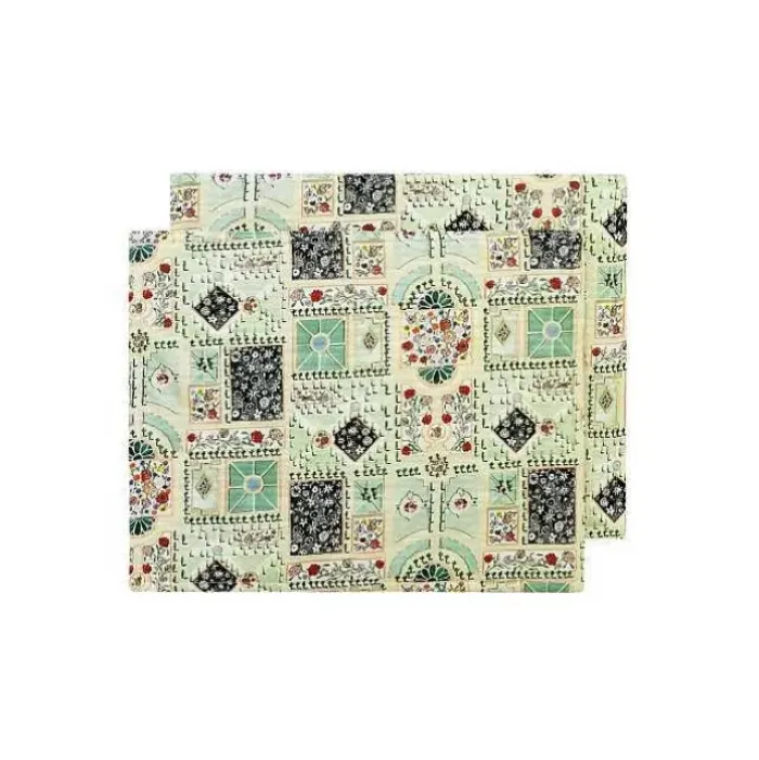 Cath Kidston Cooking & Dining*Down The Garden Path Set Of 2 Quilted Placemat