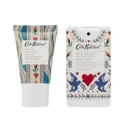 Cath Kidston Face Coverings & Anti-Bacterial*Dreamer Cassis & Rose Hand Sanitiser And Hand Cream Gift Set