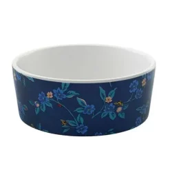 Cath Kidston Pets*Flora Fauna Greenwich Flowers Ceramic Pet Bowl - S