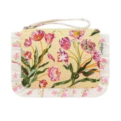 Cath Kidston Purses & Wallets*Floral Fancy Frill Wristlet Pouch