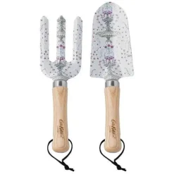 Cath Kidston Garden Accessories*Floral Fountain Garden Trowel & Fork Set