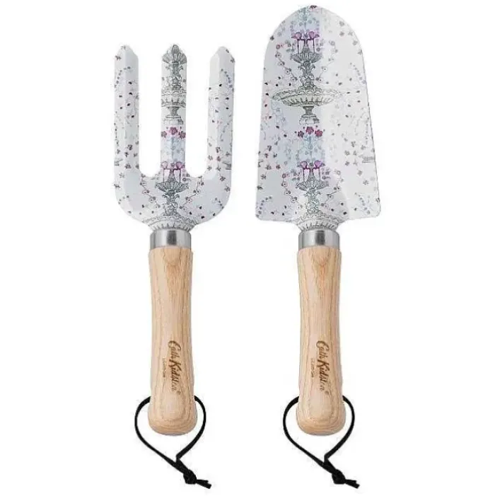 Cath Kidston Garden Accessories*Floral Fountain Garden Trowel & Fork Set