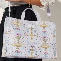 Cath Kidston Shopper & Bookbags*Floral Fountain Strappy Carryall