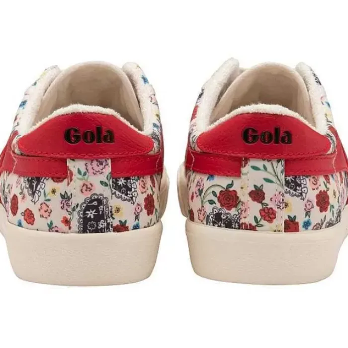 Cath Kidston Footwears*Floral Heart Frill Gola Tennis Mark Cox