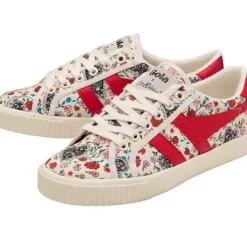 Cath Kidston Footwears*Floral Heart Frill Gola Tennis Mark Cox