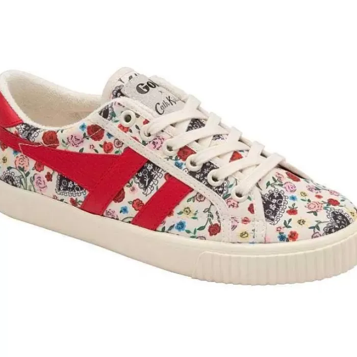 Cath Kidston Footwears*Floral Heart Frill Gola Tennis Mark Cox