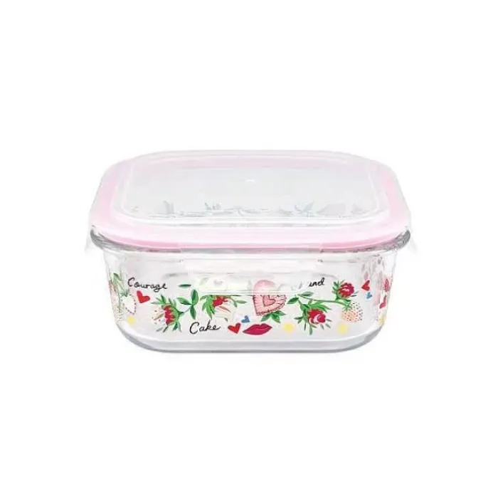 Cath Kidston Lunch Boxes & Bottles*Gbbo Glass Storage Box