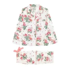 Cath Kidston Nightwear*Geraniums Long Woven Pj Set
