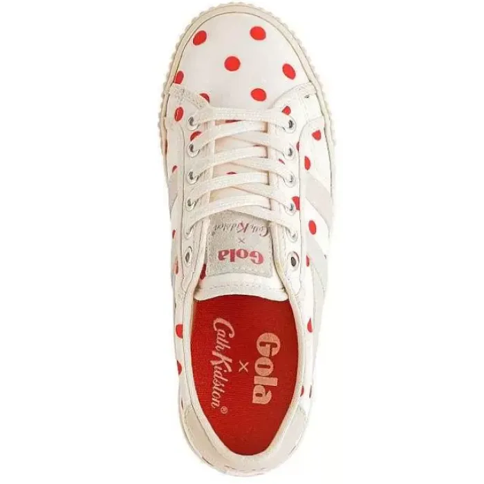 Cath Kidston Footwears*Gola X Adults Tennis Mark Cox Trainers