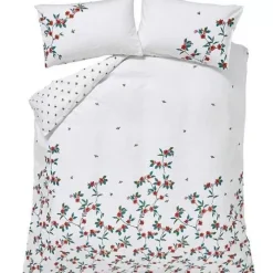 Cath Kidston Bedding Set & Curtains*Greenwich Flowers Kingsize Bedding Set