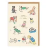 Cath Kidston Stationery*Happy Birthday Top Dog Greeting Card (A6)