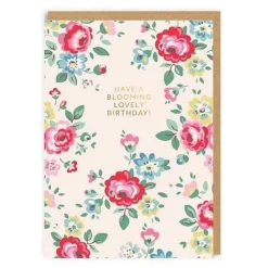 Cath Kidston Stationery*Have A Blooming Lovely Birthday Greeting Card (A6)