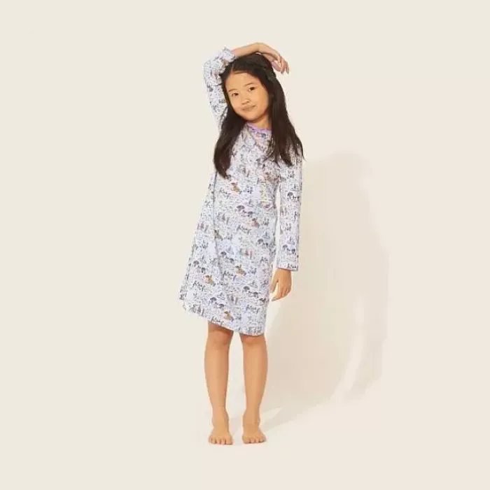 Kids Cath Kidston Kidswear*Little Helpers Long Sleeve Jersey Nightie