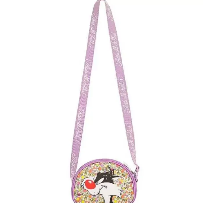 Kids Cath Kidston Bags*Looney Tunes Tweety Pie Novelty Half Moon Cross Body Bag