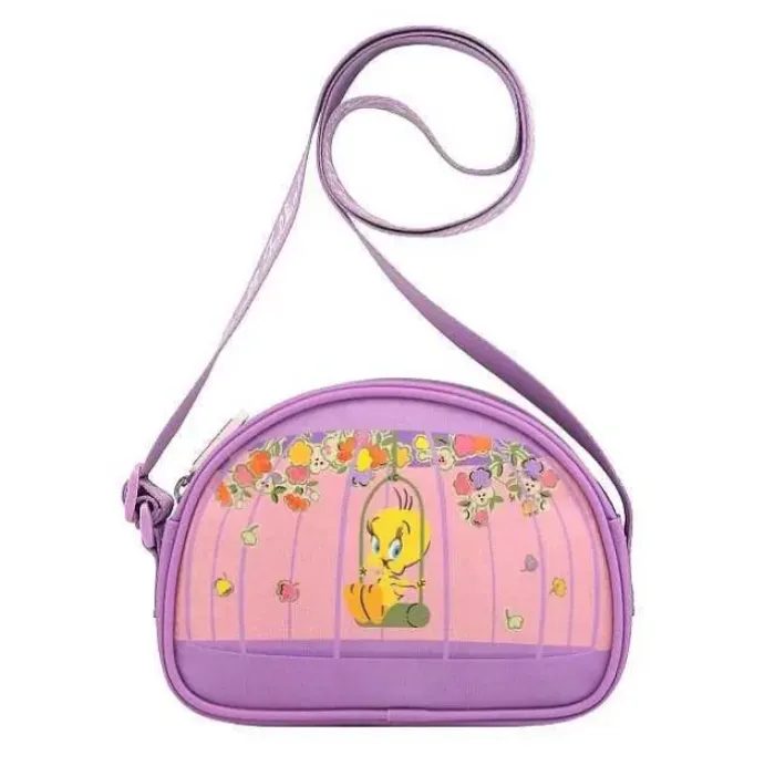 Kids Cath Kidston Bags*Looney Tunes Tweety Pie Novelty Half Moon Cross Body Bag