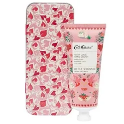 Cath Kidston Home Fragrance & Toiletries*Marble Heart Hand Cream In Tin (100Ml)