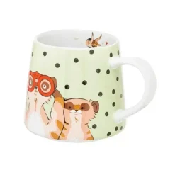 Cath Kidston Mugs*Meerkats Green Billie Mug