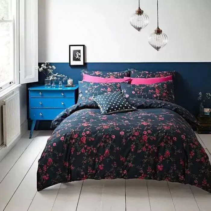 Cath Kidston Bedding Set & Curtains*Millfield Rose Single Bedding Set