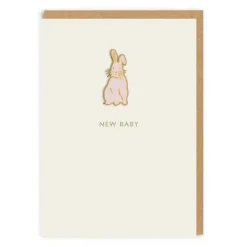 Cath Kidston Stationery*New Baby Enamel Pin Card