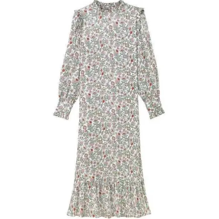 Cath Kidston Dresses & Skirts*Paisley Frill Detail Midi Dress