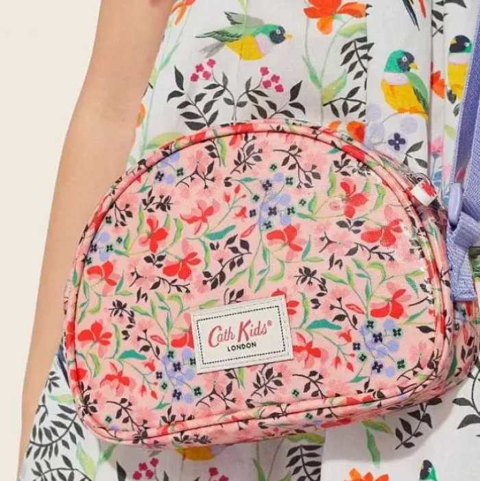 Kids Cath Kidston Bags*Paper Ditsy Half Moon Cross Body Bag