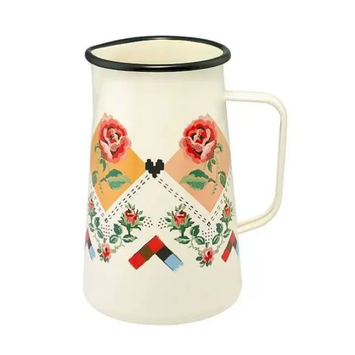 Cath Kidston Picnic Essentials*Patchwork Enamel Jug