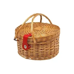 Cath Kidston Picnic Essentials*Patchwork Heart Picnic Basket For Two