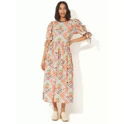 Cath Kidston Dresses & Skirts*Patchwork Short Sleeve Soft Waisted Dress
