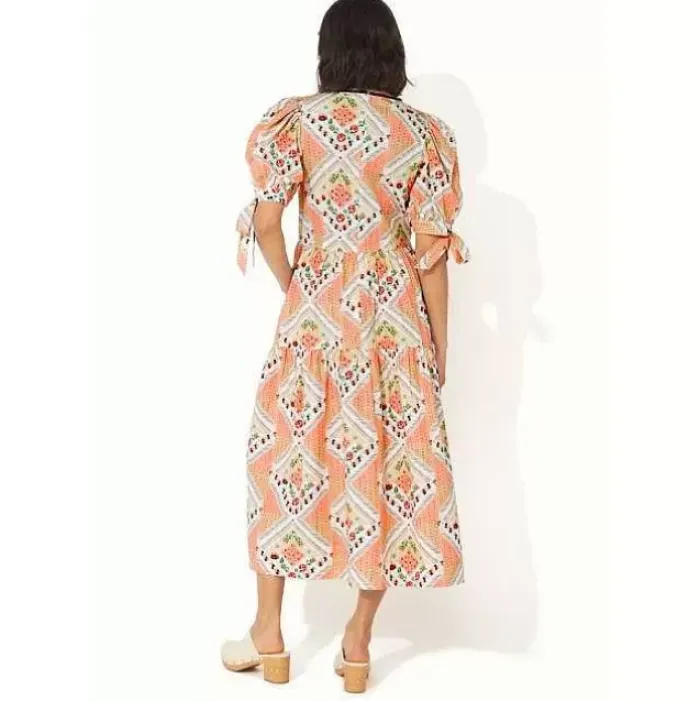 Cath Kidston Dresses & Skirts*Patchwork Short Sleeve Soft Waisted Dress