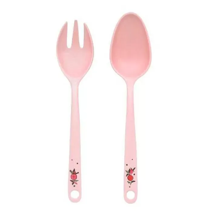 Cath Kidston Picnic Essentials*Pomegranate Salad Bowl And Servers