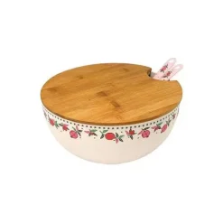 Cath Kidston Picnic Essentials*Pomegranate Salad Bowl And Servers