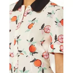 Cath Kidston Dresses & Skirts*Pomegranate Short Sleeve Printed Midi Shirt Dress