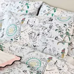 Cath Kidston Bedding Set & Curtains*Power To The Peaceful Single Bedding Set