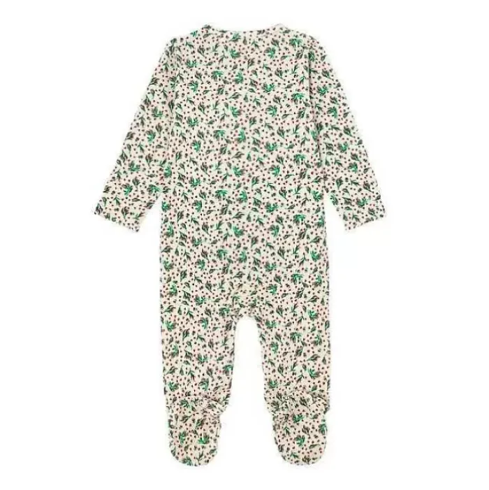 Baby Cath Kidston Baby Clothing*Roses And Hearts Sleepsuit