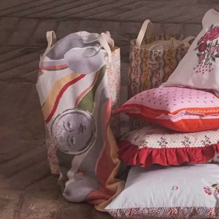 Cath Kidston Bedding Set & Curtains*Self Care Silver Lining Knitted Throw