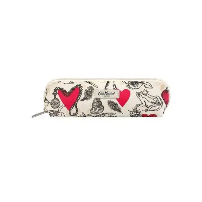 Cath Kidston Stationery*Shape My Heart Curved Pencil Case