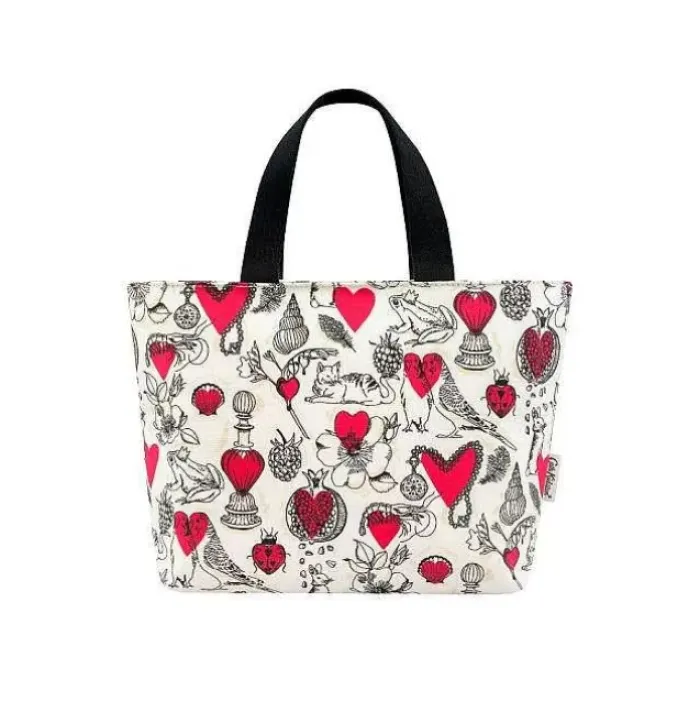 Cath Kidston Lunch Boxes & Bottles*Shape My Heart Lunch Tote