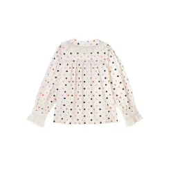 Cath Kidston Tops*Spot Ruffle Collar Blouse