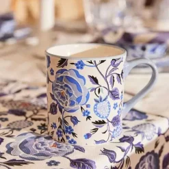 Cath Kidston Mugs*Strawberry Garden Blue Mollie Mug