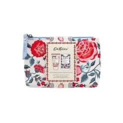 Cath Kidston Home Fragrance & Toiletries*Strawberry Garden Cosmetic Pouch (With 30Ml Hand Cream And 15Ml Moisturising Antibacterial Hand Spray)