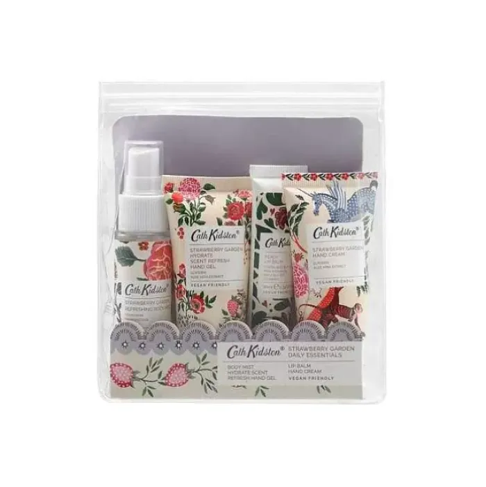 Cath Kidston Home Fragrance & Toiletries*Strawberry Garden Daily Essentials Kit