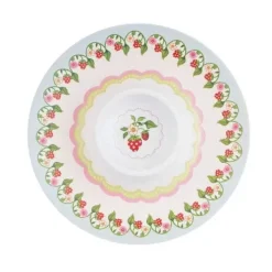 Cath Kidston Picnic Essentials*Strawberry Melamine Picnic Chip & Dip