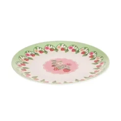 Cath Kidston Picnic Essentials*Strawberry 4Pk Melamine Picnic Side Plates